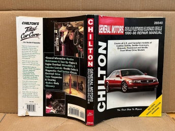 Chilton General Motors Deville Fleetwood Eldorado Seville 1990-98 Repair Manual