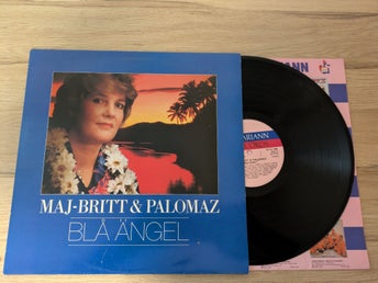Maj-Britt & Palomaz - Blå ängel - LP Vinyl