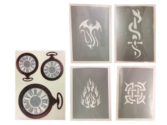 Body art Tatueringsmall x4 + tillfällig tatuering