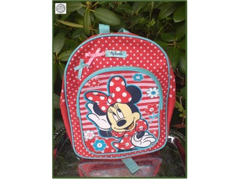 Disney ryggsäck med Mimmi med framfack Utmärkt skick