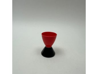 Äggkopp i plast, 50-60 tal