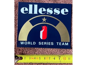 Ellesse dekal från 1977