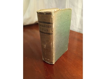 Sveriges och Norriges Calender för skott-året 1828.