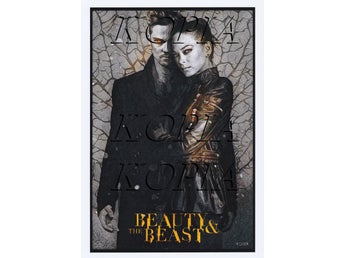 DIGITAL PORTRÄTT BEAUTY & THE BEAST SOFT PAINNT MÅLNING