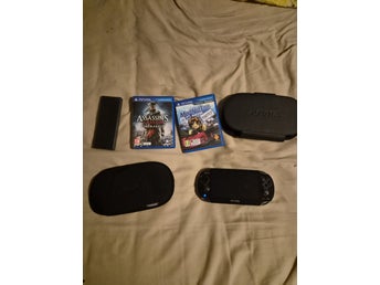 PlayStation Vita OLED (1000) - Komplett med 8GB & 3 originaltillbehör