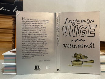 Vittnesmål av Ingemar Unge, bok, Fine