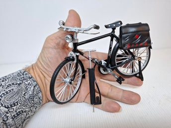 Cykelmodell i - 1:10 skala, cykel modell, dekorativ, prydnadssak