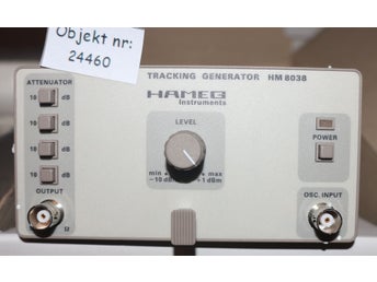 Hameg HM8038 tracking generator till HM8028 (24506)