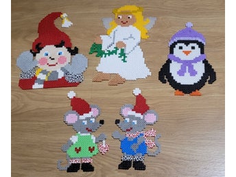 Pärlplattor jul