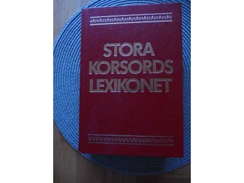 Stora Korsordslexikon av Carl G Liungman och Carl Johan Liungman, 1990