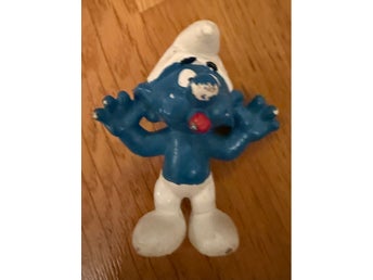 Smurf figur - Peyo Bully W. Germany