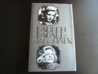 JAG SJÄLV, L. BACALL, 1979, BOK, BÖCKER