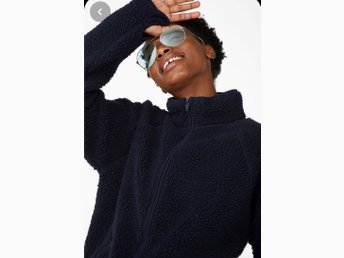 zip teddy sweater monki