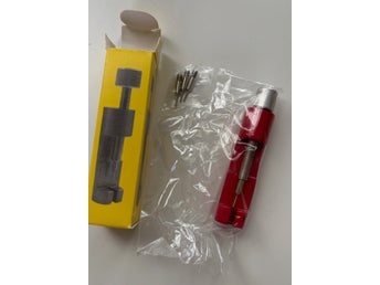 Klockvertyg - för klockarmband #227röd