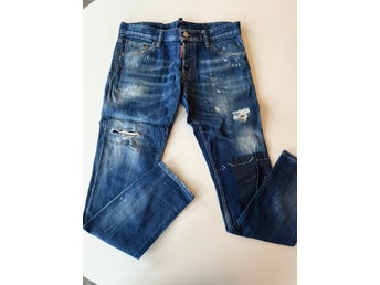 Dsquared2 blåa jeans, AUTENTISKA, storlek 46