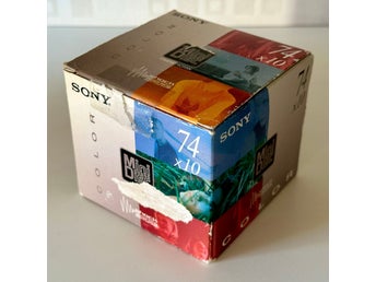 MiniDisc MDW74 Color 74 min - 10-pack