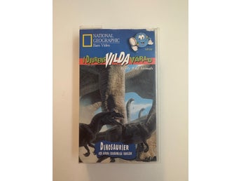 National Geographic Barn Video - I Djurens Vilda Värld: Dinosaurier VHS