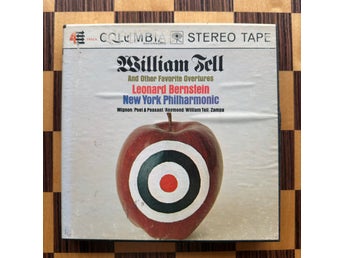 William Tell & Moldau - Leonard Bernstein, NY Philharmonic - Rullband - 7 1/2ips