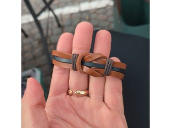 Läder Armband