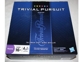 TP TRIVIAL PURSUIT MASTER Komplett sällskapsspel/familjespel HASBRO