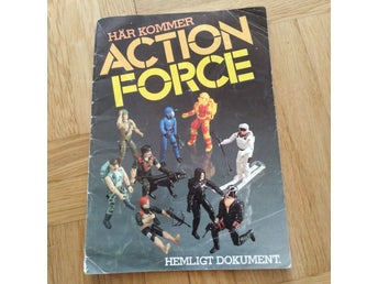 Action Force broschyr med samlarbilder