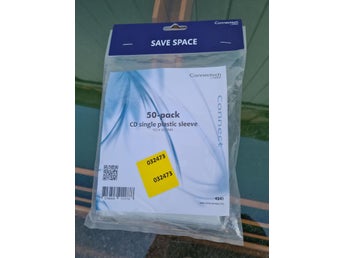 cd single plastic sleeve 50 pack