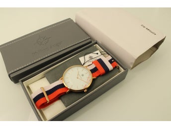 Philipp Auger Quartz armbandsur - Ny och fullset (#24)