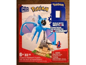 Mega Pokémon Zubat's Midnight Flight Byggsats