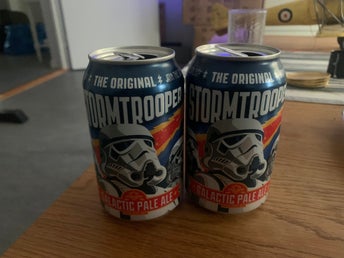 Star Wars The Original Stormtrooper öl burkar galactic pale ale space craft beer