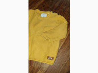 Zara gul stickad bomullströja ca 86. 9 12 mån (376220480) ᐈ Zara gul stickad bomullströja ca 86. 9 12 mån (376220480) ᐈ