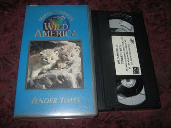 WILD AMERICA - TENDER TIMES (MARTY STOUFFER'S) VHS SVENSKT TAL