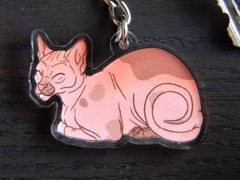Nyckelring Sphynx
