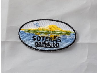 Sotenäs Golfklubb- Tygmärke Vintage Patch