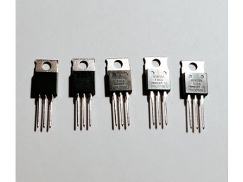 5 st. BUK555-100A 25A 100V N-channel PowerMOS transistor