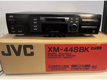 JVC XM-448BK MD-inspelare