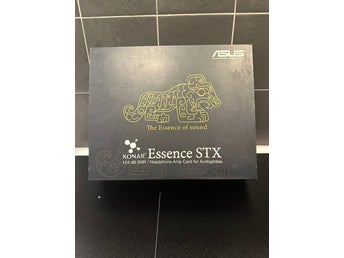 Xonar Essence STX PCIe Ljudkort – DAC / Hörlursförstärkare HiFi