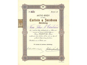 Carlsén & Jacobson AB
