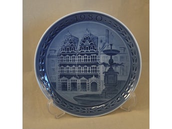 ROYAL COPENHAGEN SAMLARTALLRIK AMAGERTORG, 1980