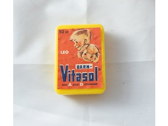 Vitasol - Barn - LEO - A och D Vitaminer - Tom Plastask