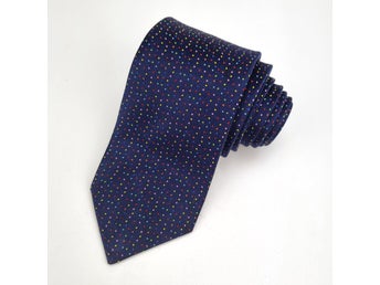 ETON mörkblå slips Siden Silke Silk Sidenslips