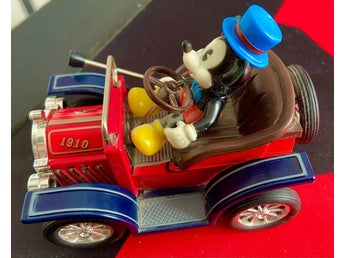 (002/3) Vintage Musse Pigg bil 1910, Walt Disney Company, Asudaya Corp 1982