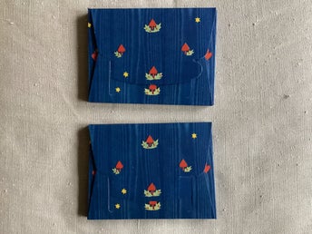 Nivella strumpor blå förpackning retro utan strumpor