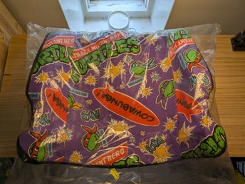 Turtles Barnstol - Retro Vintage - Teenage mutant Hero Turtles - Inplastad
