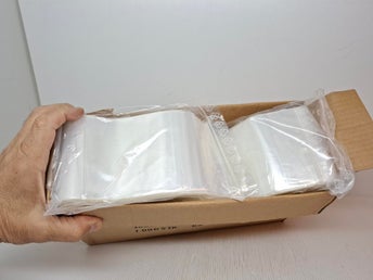 1000 st Blixtlåspåsar 100x250mm (Zippåsar Blixtpåsar Plastpåsar plast påsar zip)