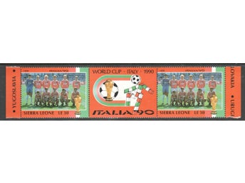 SIERRA LEONE - FOTBOLL VM`90 - - RYSSALND - GUTTERPAR**