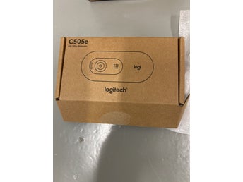 Helt ny Webbkamera 1 st - Logitech C505e