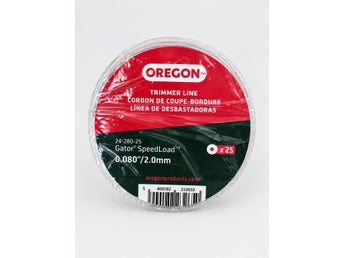 Oregon Gator SpeedLoad 2,0 mm trimmertråd 25-pack 24-280-25