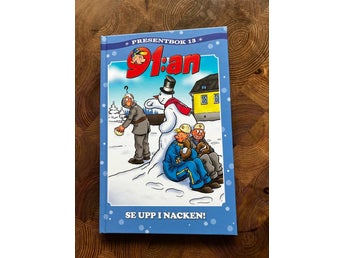 91:an Presentbok nr 13 från 2022 Se upp i nacken Inbunden 64 sidor NY Oanvänd