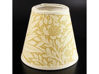 LAMPSKÄRM TILL LAMPETT TYG WILLIAM MORRIS MARIGOLD GUL D11