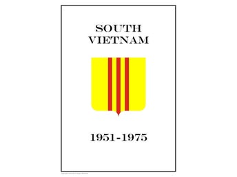 South Vietnam 1951-1975 PDF STAMP ALBUM INGA FRIMÄRKEN!!